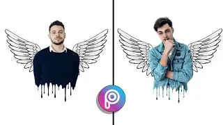 PicsArt Dripping Photo Editing | Just in 2 Minutes | Wingman Dripping effect tutorial in PicsArt