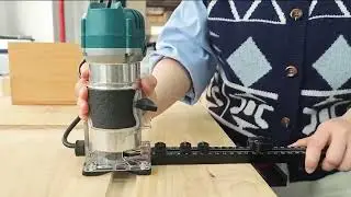 Router Milling Groove Bracket 3 in 1 Metric & Inch, Aluminum Router Base