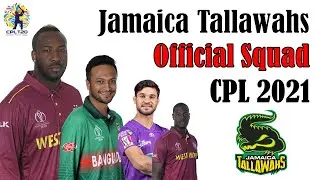 CPL 2021 | Jamaica Tallawahs Official Team Squad CPL 2021 | JT Full Players List CPL 2021
