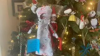 Elf&rsquo;s Say Goodbye! Elf on the Shelf day 24!