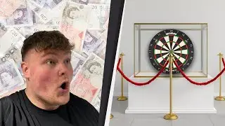 THE MOST EXPENSIVE DARTBOARD IN THE WORLD!!! | Winmau Blade X