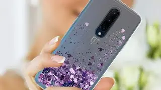 OnePlus 8 7 6T 6 Pro Moving Liquid Glitter Case | Quicksand Clear Cover
