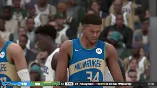 Dwight Howard vs Giannis Antetokounmpo 1st half Bucks vs Magic