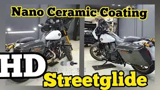 proses nano ceramic coating motor moge Harley Davidson