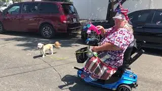 July 4, 2021 Normal Heights parade at end