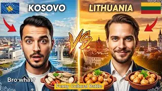 KOSOVO vs LITHUANIA 🇽🇰🇱🇹 | The Funniest Cultural Battle Ever 