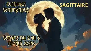 SAGITTAIRE ♐️ GUIDANCE SENTIMENTALE DU 2 AU 8 FEVRIER 2026 ❤️ #guidancesentimentale #tiragesemaine