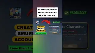 Create Smurf Account in Just One Minute 2025 (Full Guide) #mobilelegends #mlbb #tutorial #howto #how