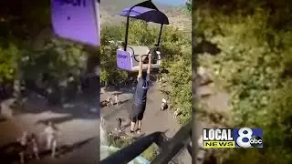 Мужчина упал с аттракциона Sky Ride в Лагуне