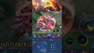 Terizla Perfect Ulti Flicker Combo (Part 15) - MLBB #gameplayproplayer #terizla #MLBB