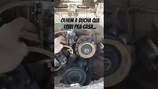 Comprei um fusca com motor fundido #aircooled #motor #vwfusca #aircooled_vw_ #carrosantigos #fusca