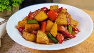 How to cook Stir Fry Potato and Hotdog