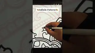 🎨Infinite Patterns Ep. 44 - Procreate Mandala Flow | Relaxing Digital Art