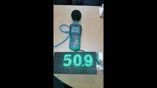 Sound level meter with Led color and Data logger