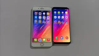 iPhone 8 Plus vs Samsung Galaxy S9 - Speed Test 2025