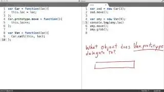 Constructor Prototype Delegation - Object-Oriented JavaScript