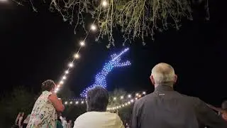 200 Drone Wedding Drone Show