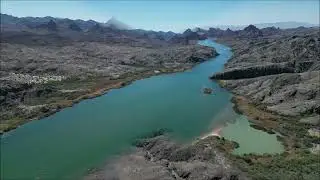 Colorado River, Topock 66 to Topock Gorge, aerial video