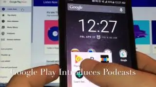 Podcasts on Google Play Music