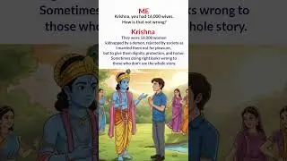 Krishna Gita: Why Did Krishna Have 16,000 Wives? 😳 The Truth Will Shock You #trendingshorts