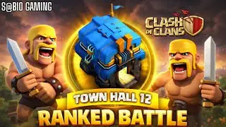 TH12 RANKED BATTLES WITH BEST GROUND ARMY🤩HOGS WILL GIVE THE LAST BLOW😈|| BEST COMBINATION EVER #coc