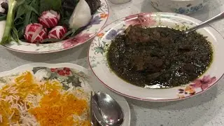 #قورمه_سبزی Authentic Persian Herb 🌿 stew AKA #ghormesabzi