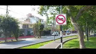 LIMA. Alameda de la Avenida Pablo Carriquiry (San Isidro) 🇵🇪