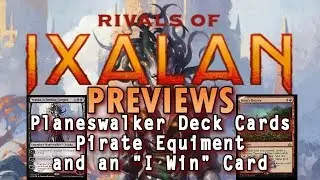 Rivals of Ixalan Spoilers: Captain's Hook, Brass's Bounty, and Planeswalker Deck Cards (MTG)!