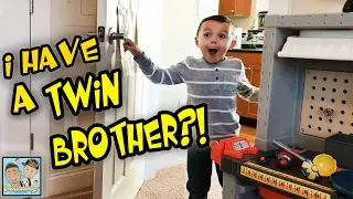 LOST TWIN BROTHER FOUND! BOY GETS HUGE SURPRISE! DINGLE HOPPERZ VLOG
