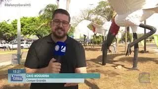 Sicredi e AENA Brasil reinauguram o monumento tuiui&uacute;s, no aeroporto de Campo Grande