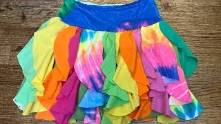 Cascading Ruffle Skirt - Part 1