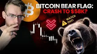 Обновление минимальной целевой цены биткоина! Медвежий флаг сигнализирует о крупном крахе!