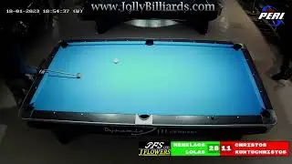 Menelaos Lolas vs Christos Kontochristos (Race to 30)