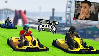 ACHARAM QUE O RD IA ENTREGAR A CORRIDA NO FINAL NO GTA 5 E SE DERAM MAL KKK