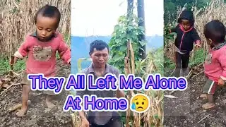 They left me alone at home 