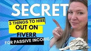 5 Things to Hire Out on Fiverr Passive Income Ideas For 2023 Easy Start Earning Money Fast Projects