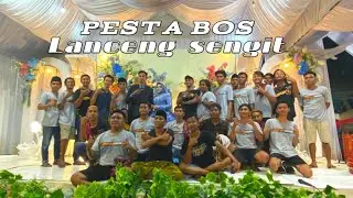 pesta bos Lanceng sengit menghadirkan sang legend musik tongtong gong mania