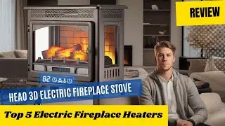 Review HEAO 3D Electric Fireplace Stove 24