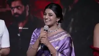 Actress Anandhi Cute Speech at Bhairavam Movie Pre Release Event | Manchu Manoj