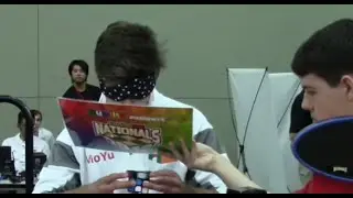 Max Hilliard -15.50 3BLD World Record Single, CubingUSA Nationals 2019