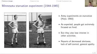 Lecture 17: State-Dependent Preferences, Projection, and Attribution Bias