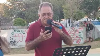 Evangelização em frente ao terminal de ônibus, no Benedito Bentes (1) Maceió Alagoas.