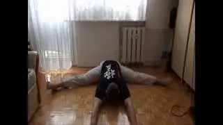 Ćwiczenia rozciągające do szpagatu, rozciąganie - Stretching and splits!