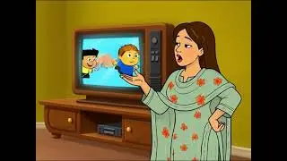 “Cartoon time with the sisters 📺💖”