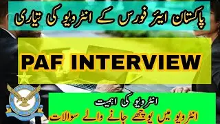 PAF interview.  Full 100%. See must.   important instructions