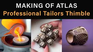Made in England: Atlas Tailors Thimbles in Sterling Silver
