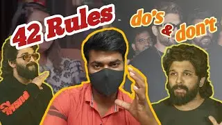 Allu Arjun Latest Controversy || Explained || Trolls || 42 Rules ||