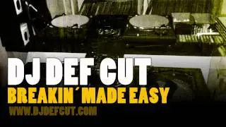 DJ Def Cut - Breakin&acute; made eazy (Mixtape)