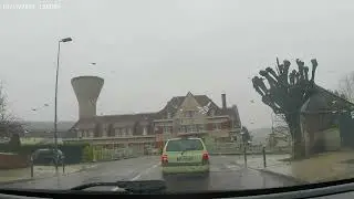 Drive around Montbard - January 2023