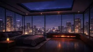 Rainy City Nights 🌧️ Soft Piano & Ambient Rain Sounds for Sleep
